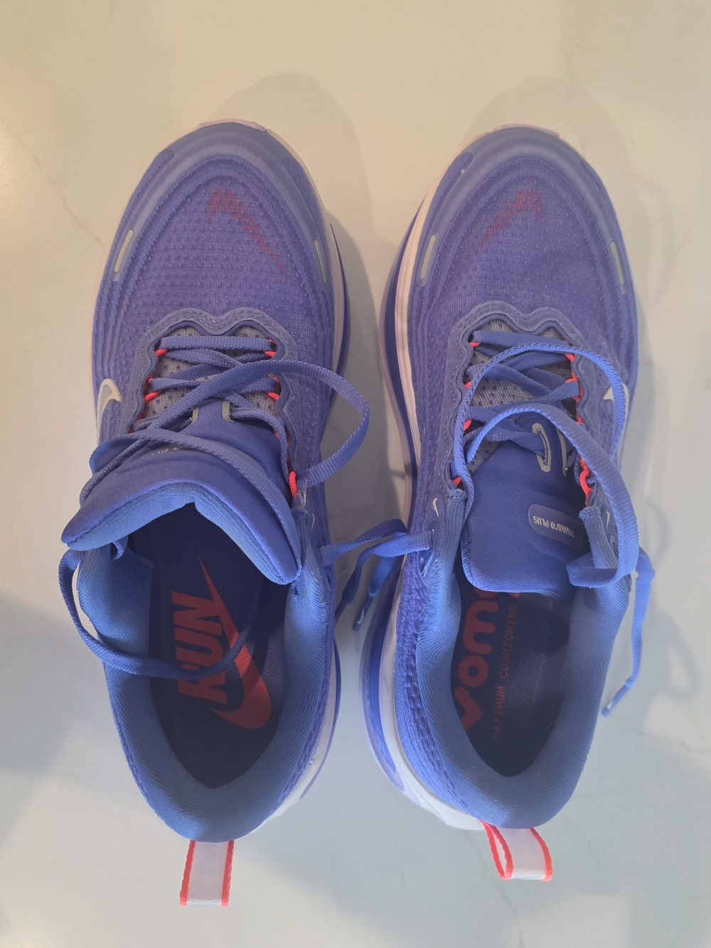 Nike Women’s Vomero Plus Running Shoes - Purple/Pink - Picture 3 of 7